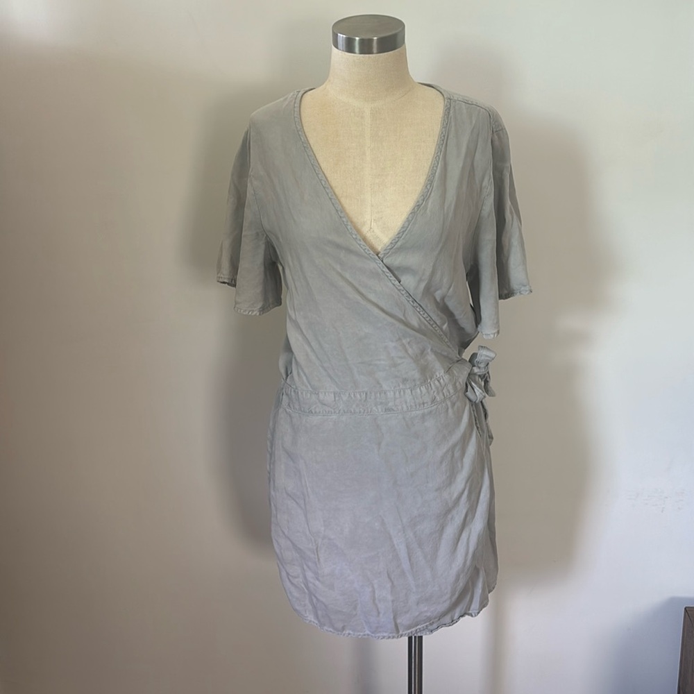 Anthropologie Cloth & Stone wrap skirt (skort) playsuit